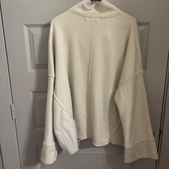 Free People Tan Sweatshirt - Size Large - Picture 3 of 3